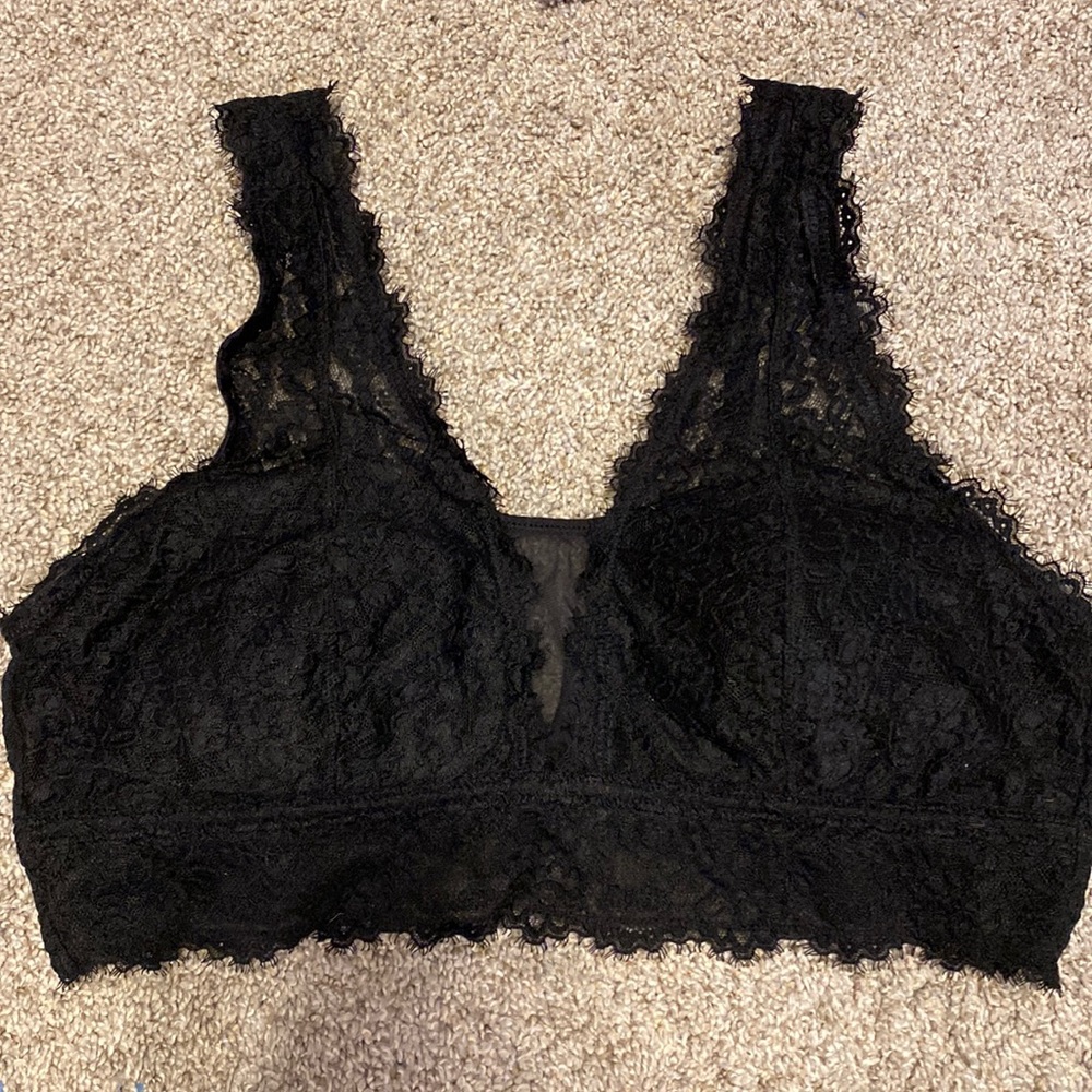 aerie longline lace bralette